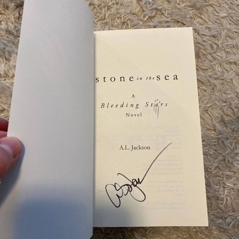 A Stone in the Sea (Signed)