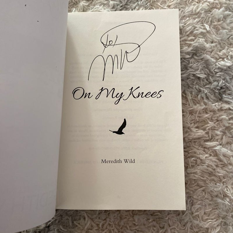 On My Knees (Signed)