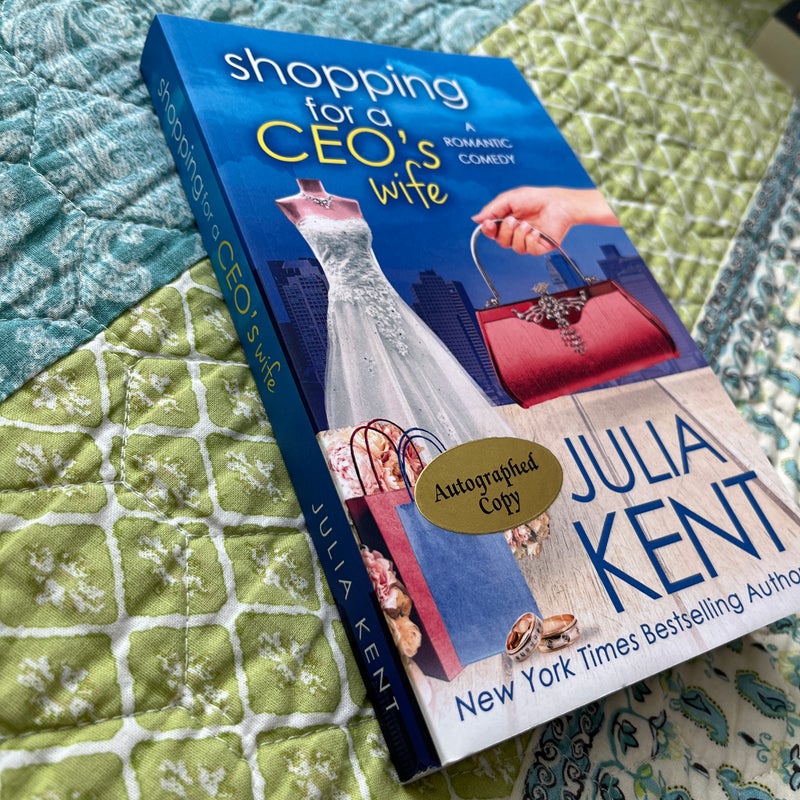 Shopping for a CEO's Wife (autographed)