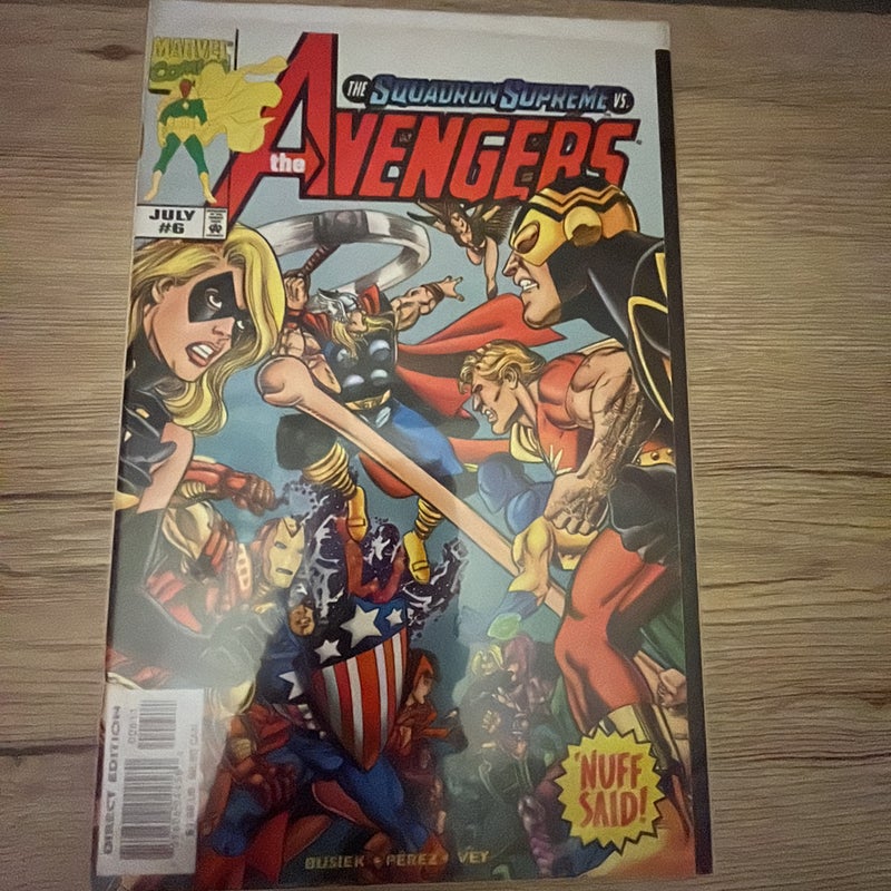 The Squadron Supreme vs. the Avengers 