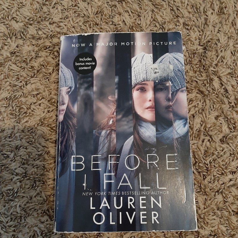 Before I Fall Movie Tie-In Edition