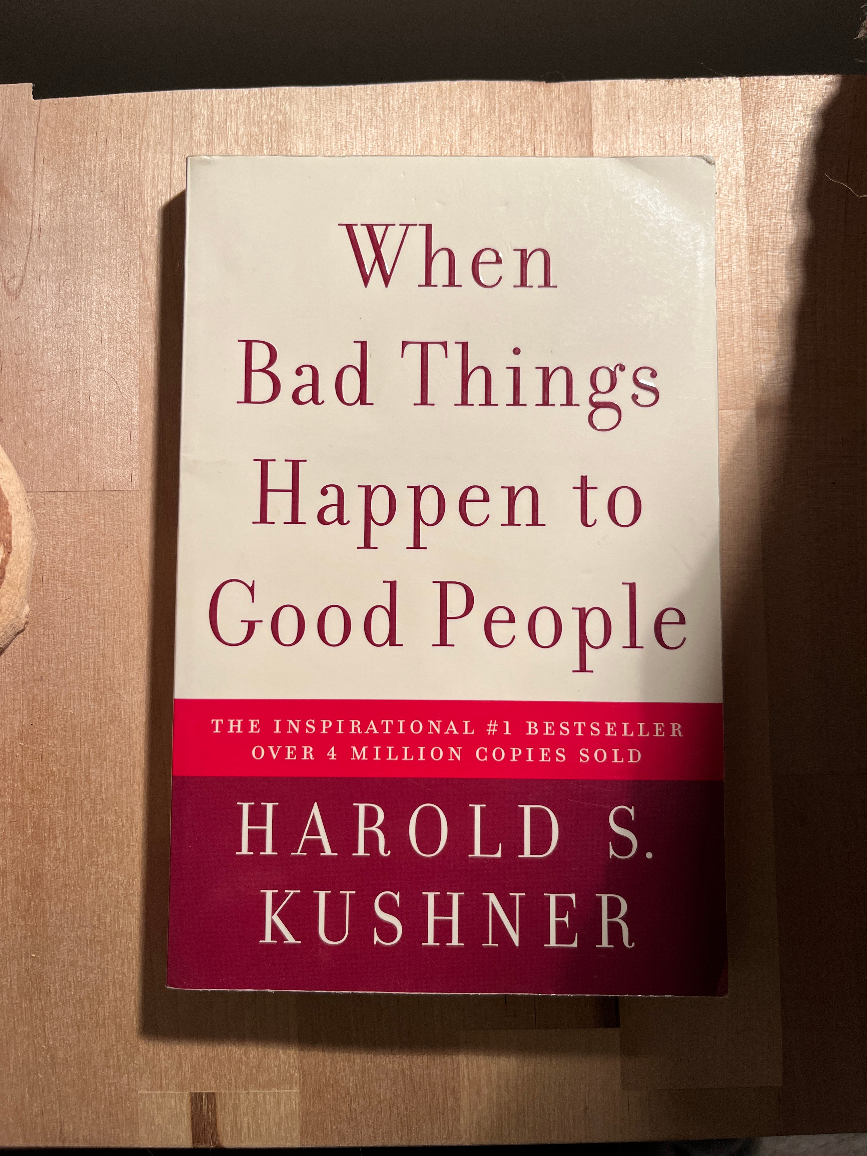 When Bad Things Happen to Good People