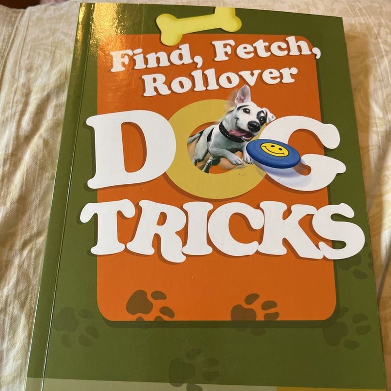 Find, Fetch, Rollover Dog Tricks