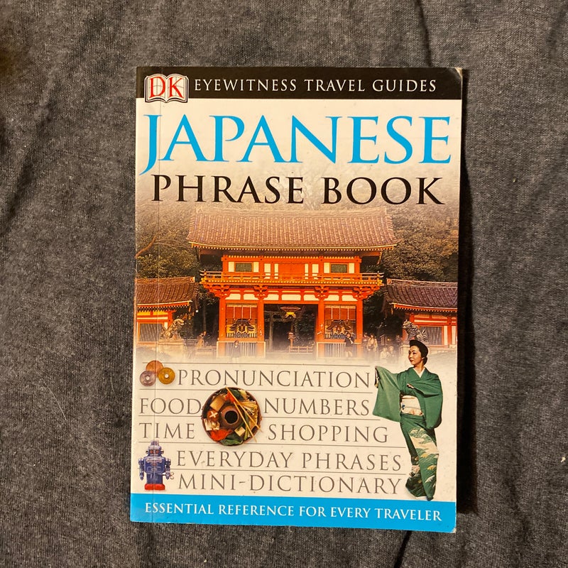 Eyewitness Travel Guides: Japanese Phrase Book