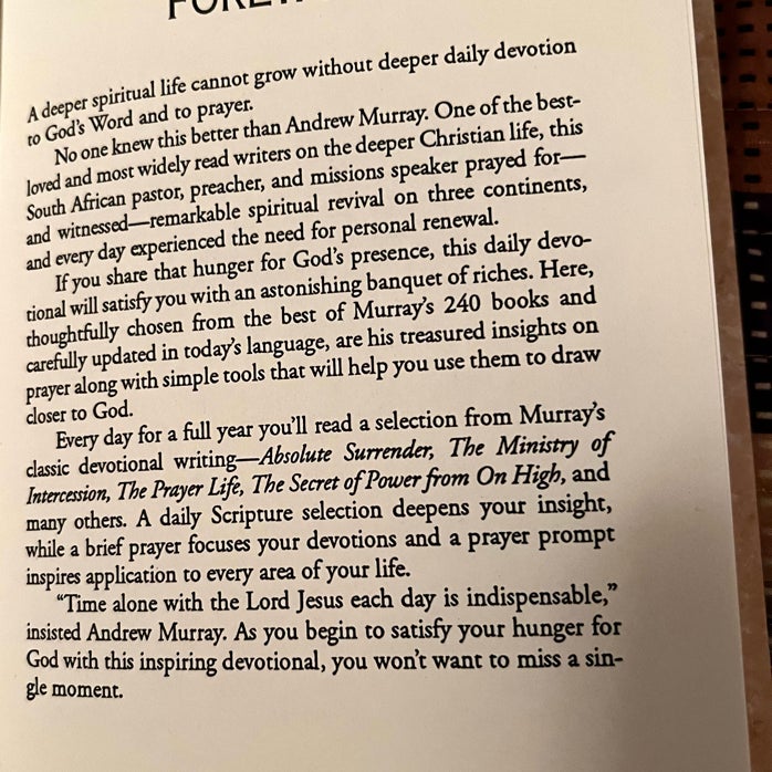 The Best of Andrew Murray on Prayer