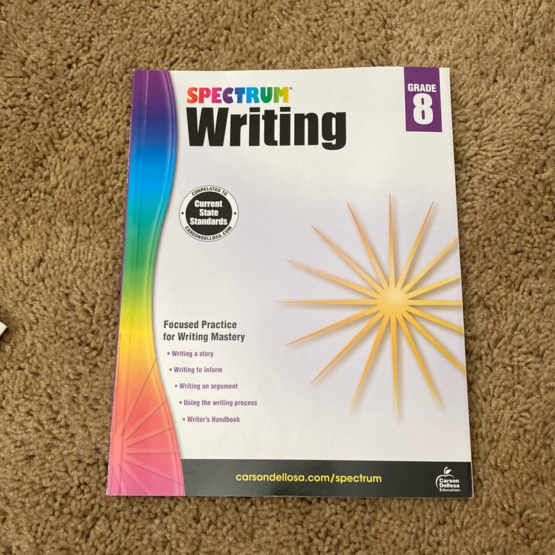 Spectrum Writing, Grade 8