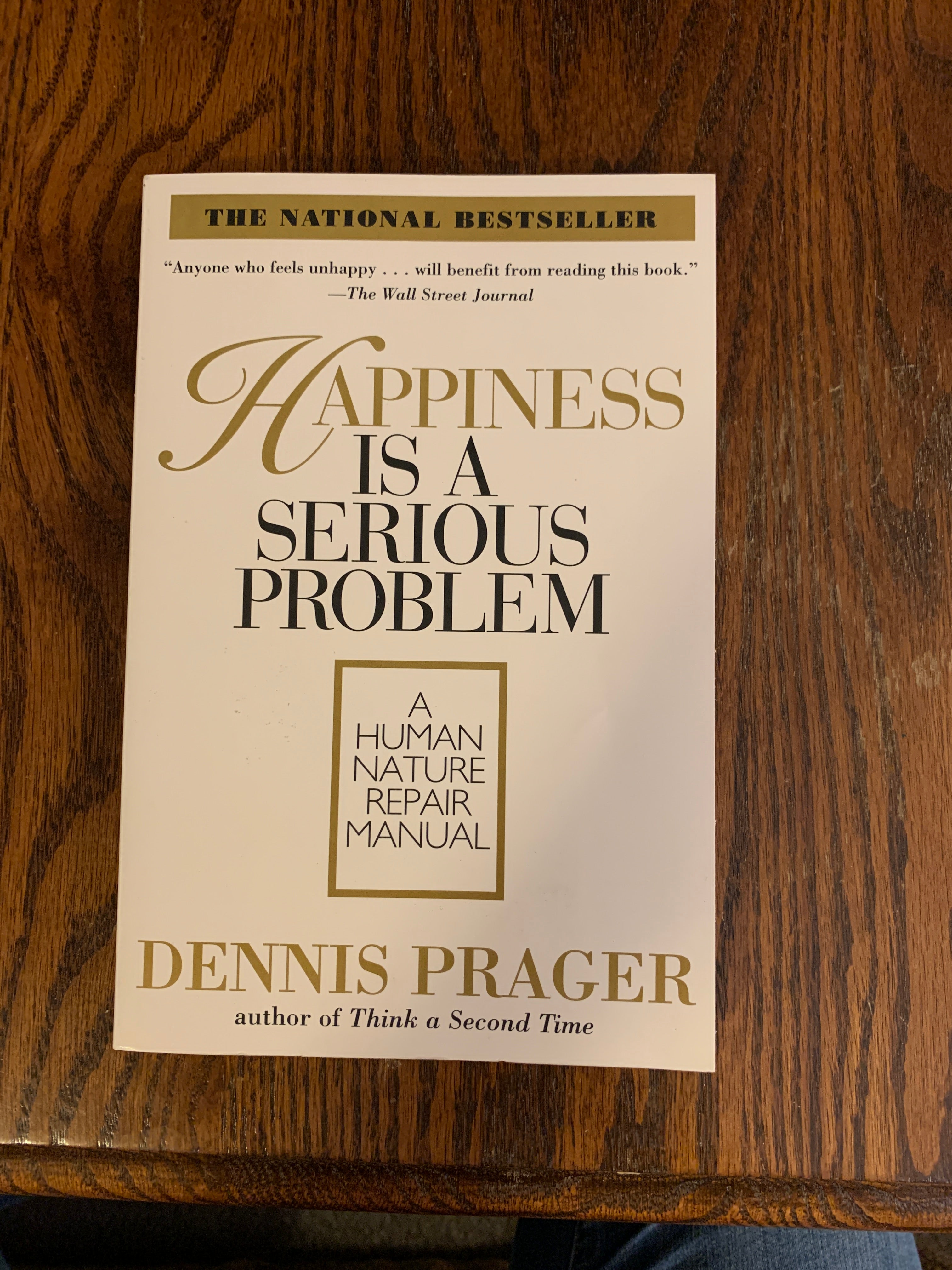 Happiness Is a Serious Problem