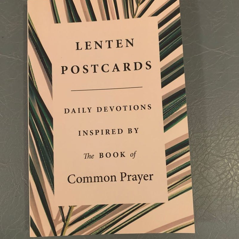 Lenten Postcards