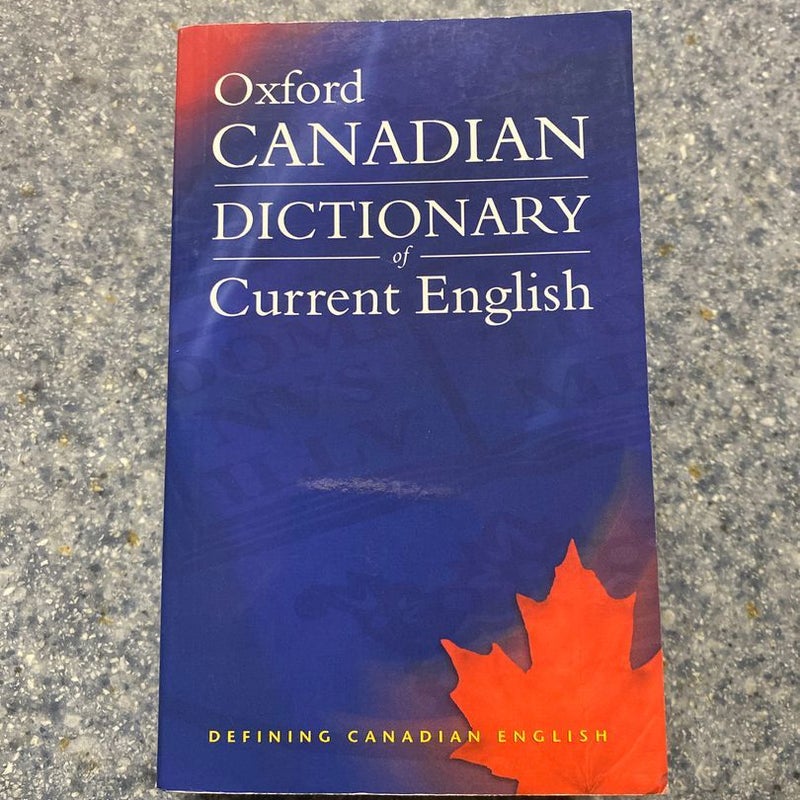 Canadian Oxford Dictionary of Current English