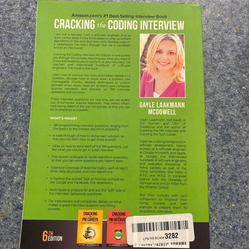 洋書 Cracking the Coding Interview 6th Editio CRACKING the CODING INTERVIEW - Home
