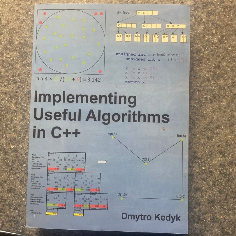Implementing Useful Algorithms in C++ by Dmytro Kedyk