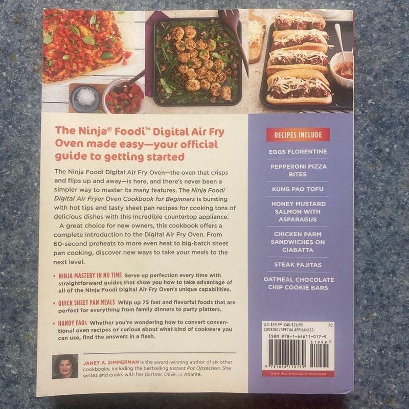 The Official Ninja Foodi Digital Air Fry Oven Cookbook