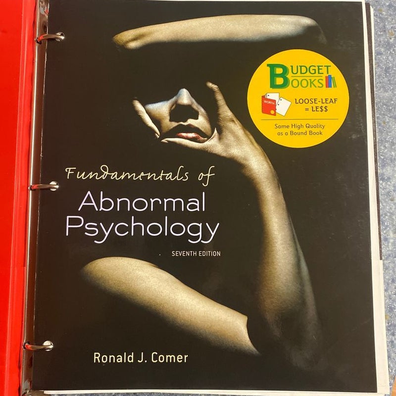 Fundamentals of Abnormal Psychology (Loose Leaf)