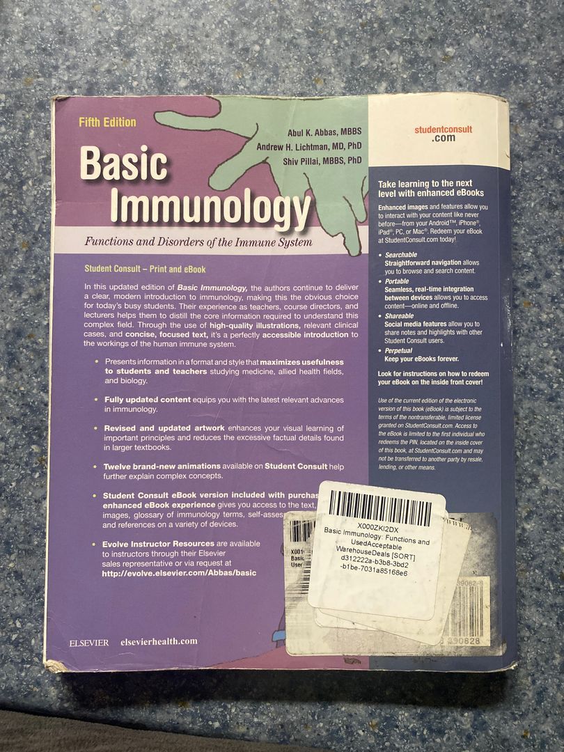 Basic Immunology By Abul K. Abbas, Paperback | Pangobooks