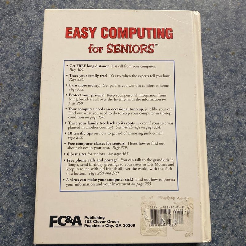 Easy Computing for seniors 