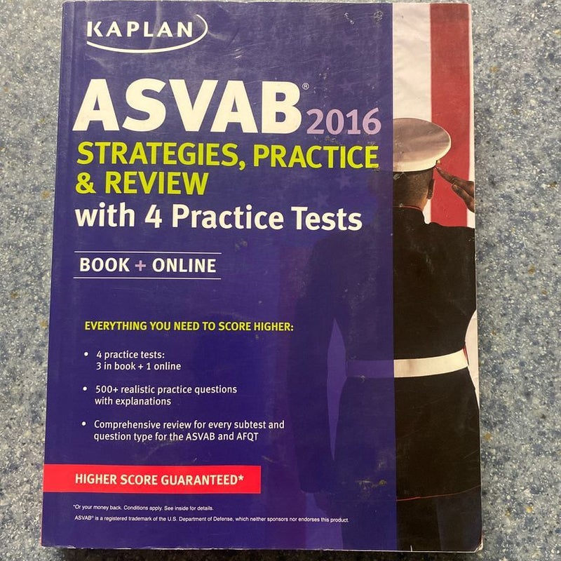 ASVAB 2016 Strategies, Practice and Review