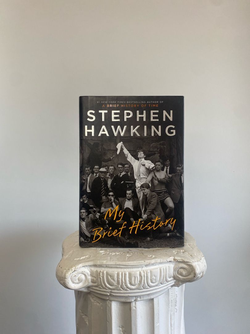 Hardcover　My　Brief　by　Hawking,　History　Stephen　Pangobooks