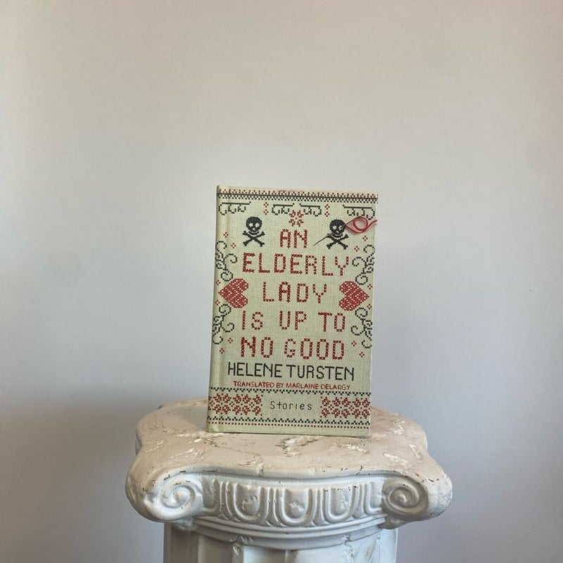 An Elderly Lady Is up to No Good
