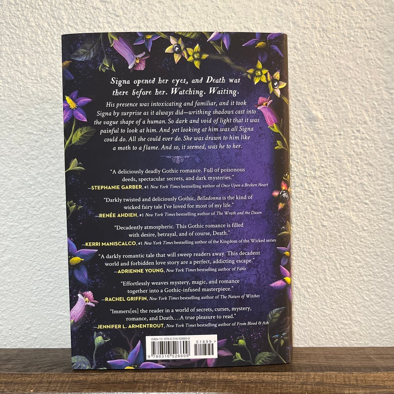 Belladonna Barnes and Noble YA Book Club Exclusive