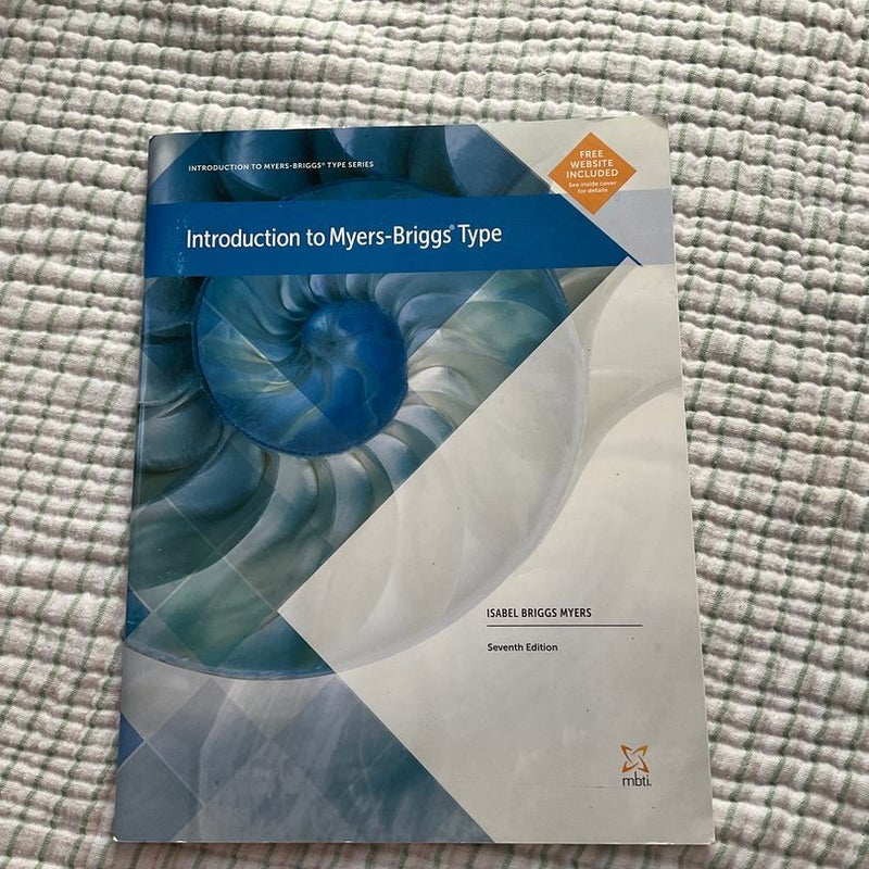 Introduction to Myers Briggs Personality Type Workbook