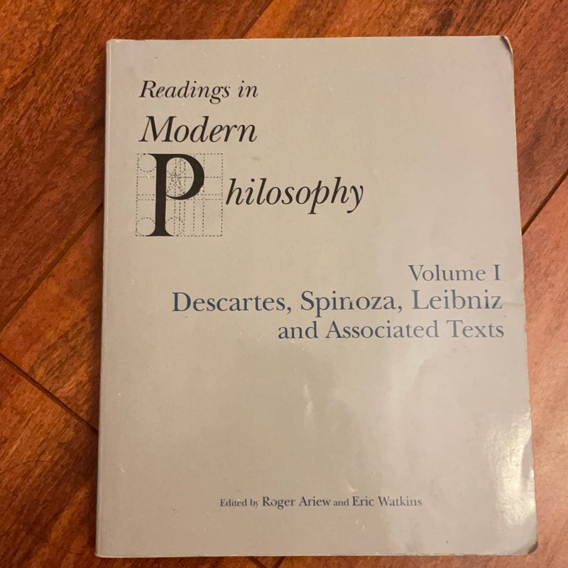 Readings in Modern Philosophy