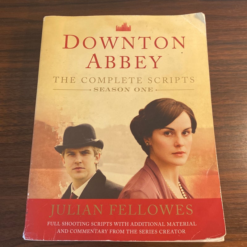 Downton Abbey Script Book Season 1