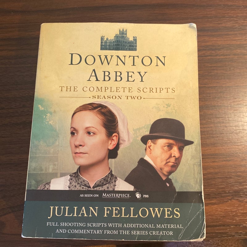 Downton Abbey Script Book Season 2