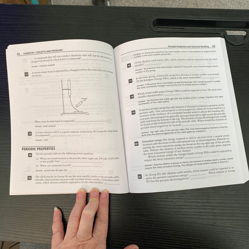 Chemistry: Concepts and Problems