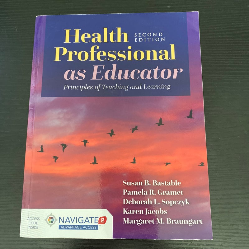 Health Professional As Educator