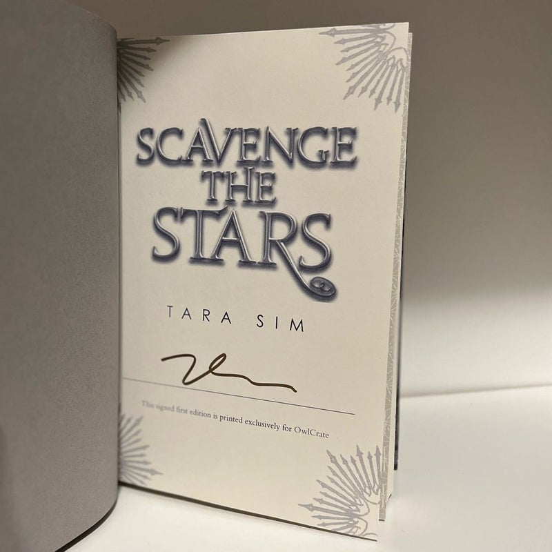 Scavenge the Stars Signed Copy - Owlcrate Exclusive