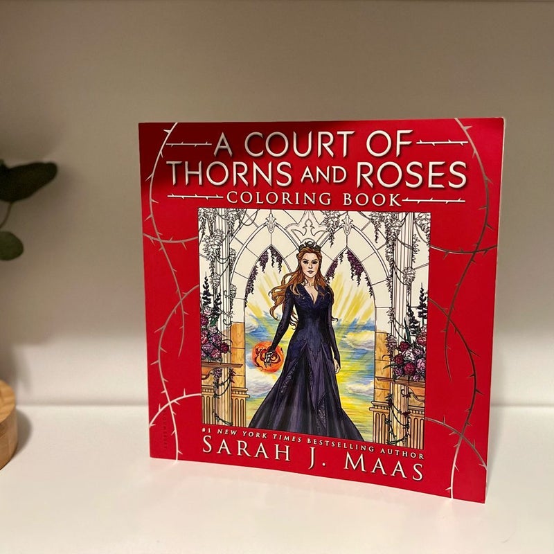A Court of Thorns and Roses Coloring Book - Early Edition