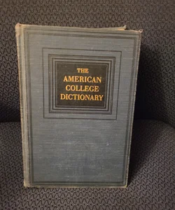 The American Collage Dictionary