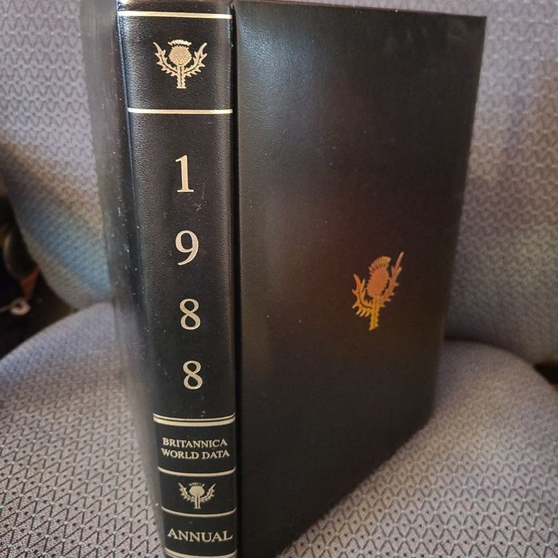 1998 Britannica Book Of The Year