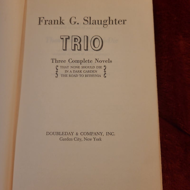 Trio Three complete Novels 