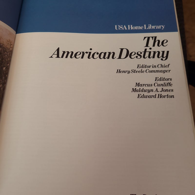 The American Destiny volume 7 The War Within Encyclopaedia 