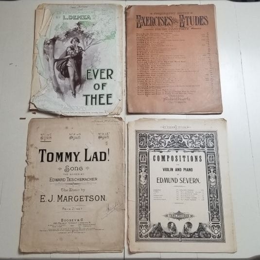 Lot of Pre-1910  Sheet Music