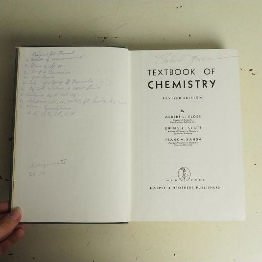 Vintage Textbook of Chemistry