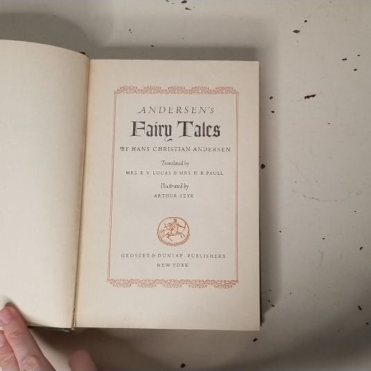 VINTAGE Andersen's Fairy Tales