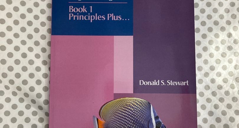 The Stewart English Program: Book 1 Principles Plus . . .: 9781632638557:  Stewart, Donald S: Books 