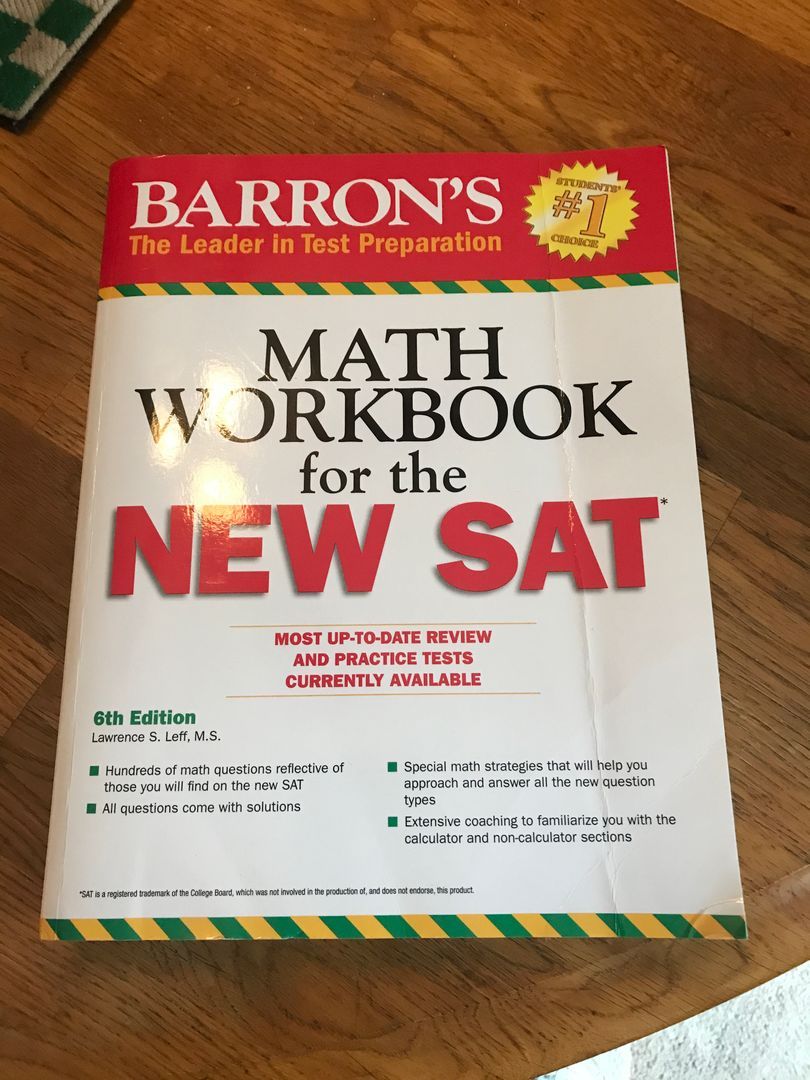 Barron's Math Workbook for the NEW SAT