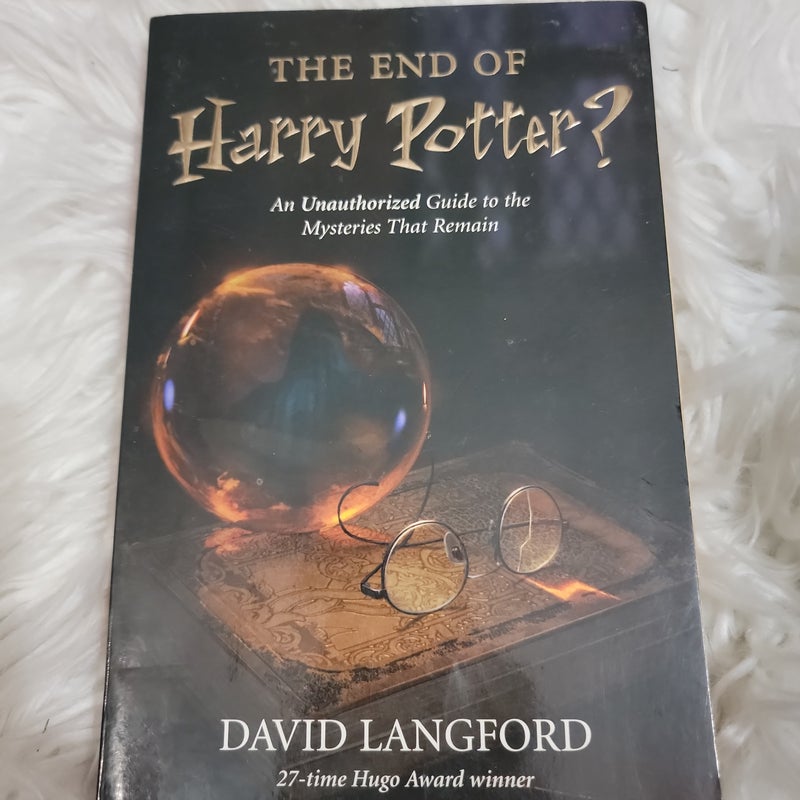 The End of Harry Potter?