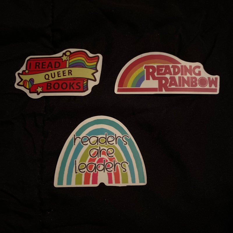 Rainbow stickers 