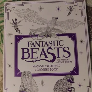 Fantastic Beasts and Where to Find Them: Magical Creatures Coloring Book