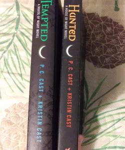Tempted (Hardcover) And Hunted (softcover)