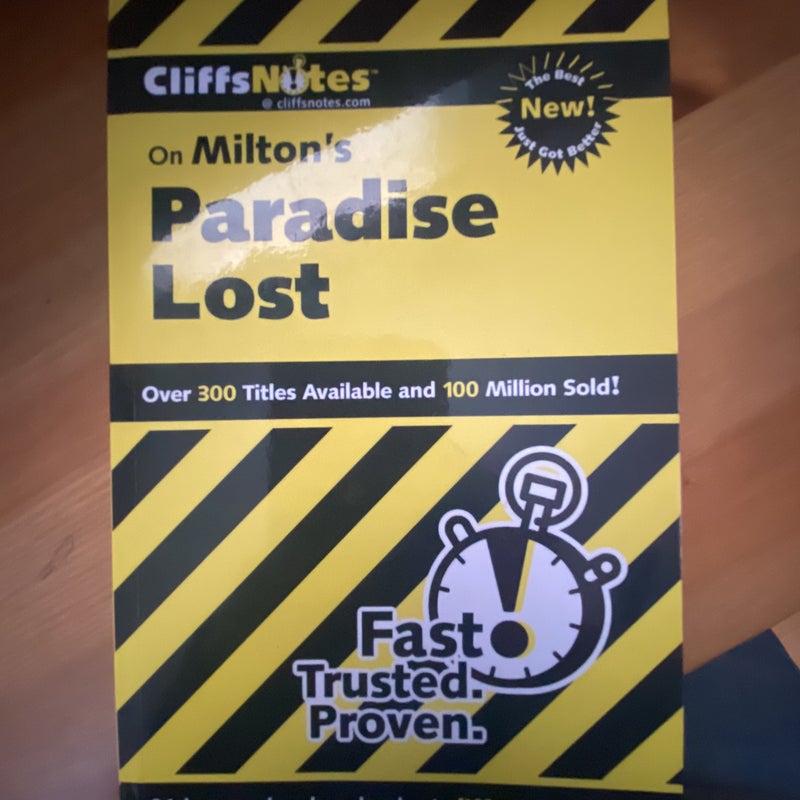 CliffsNotes on Milton's Paradise Lost