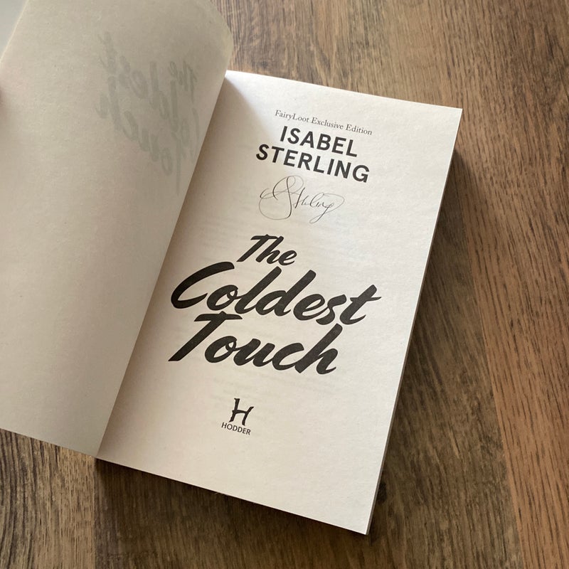 *SIGNED* The Coldest Touch