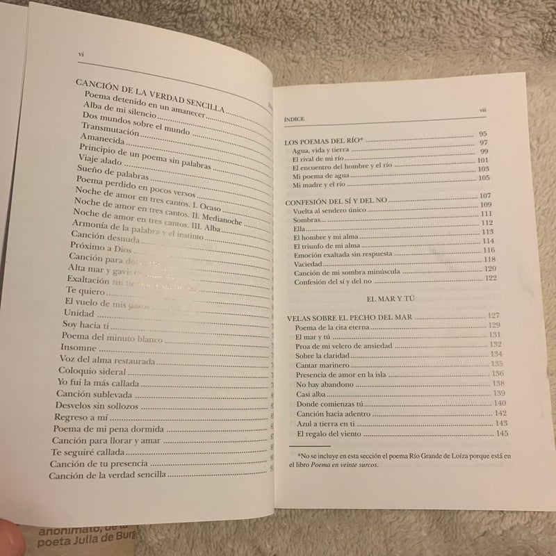 Julia de Burgos Obra Poetica