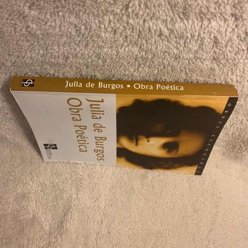 Julia de Burgos Obra Poetica