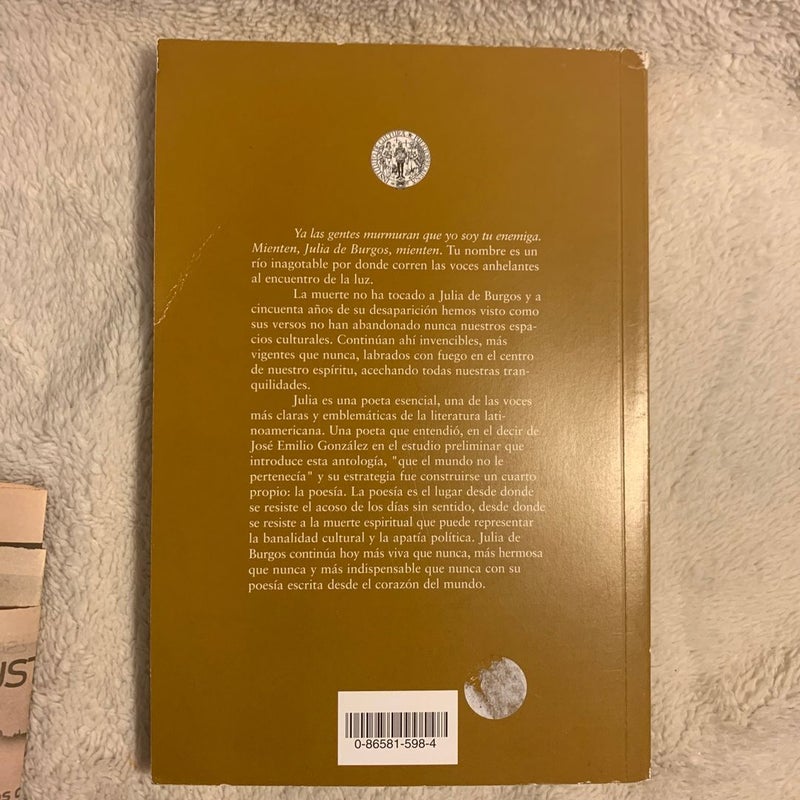 Julia de Burgos Obra Poetica