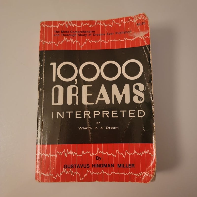 Ten Thousand Dreams Interpreted, or What's in a Dream